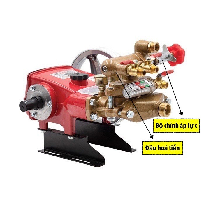 Bộ chỉnh áp lực máy rửa xe không bầu hơi (tự động) kiểu Đài Loan 1hp và 2hp dùng chung