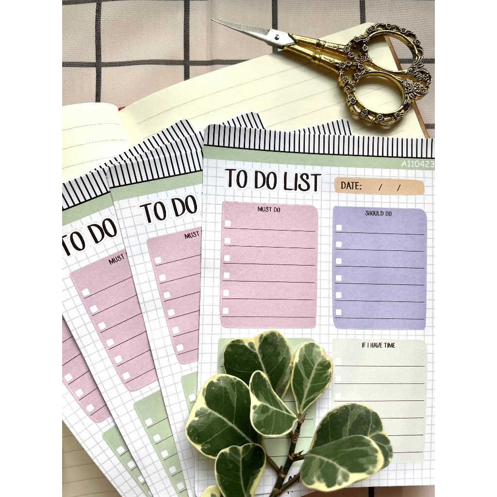 Sticker Note To Do List - Sticker dán nhãn ghi chú - Mina.studio