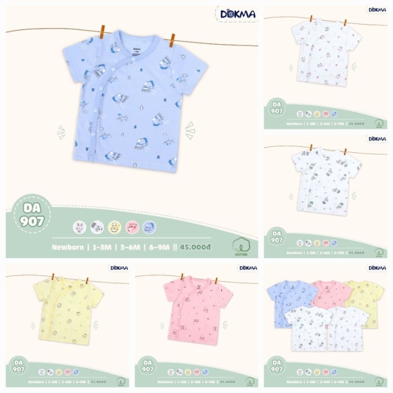 ÁO LẺ SƠ SINH CÀI CHÉO