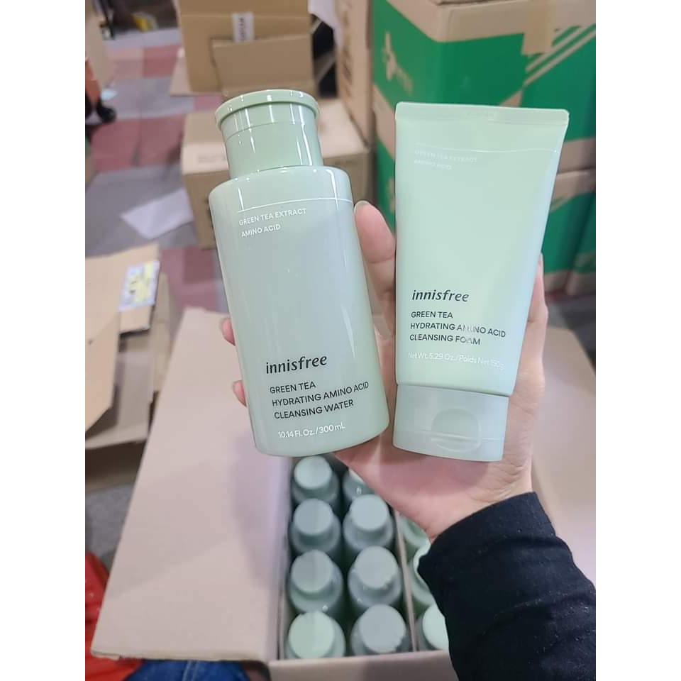 Đủ bill_ Sữa rửa mặt trà xanh innisfree mẫu mới nhất