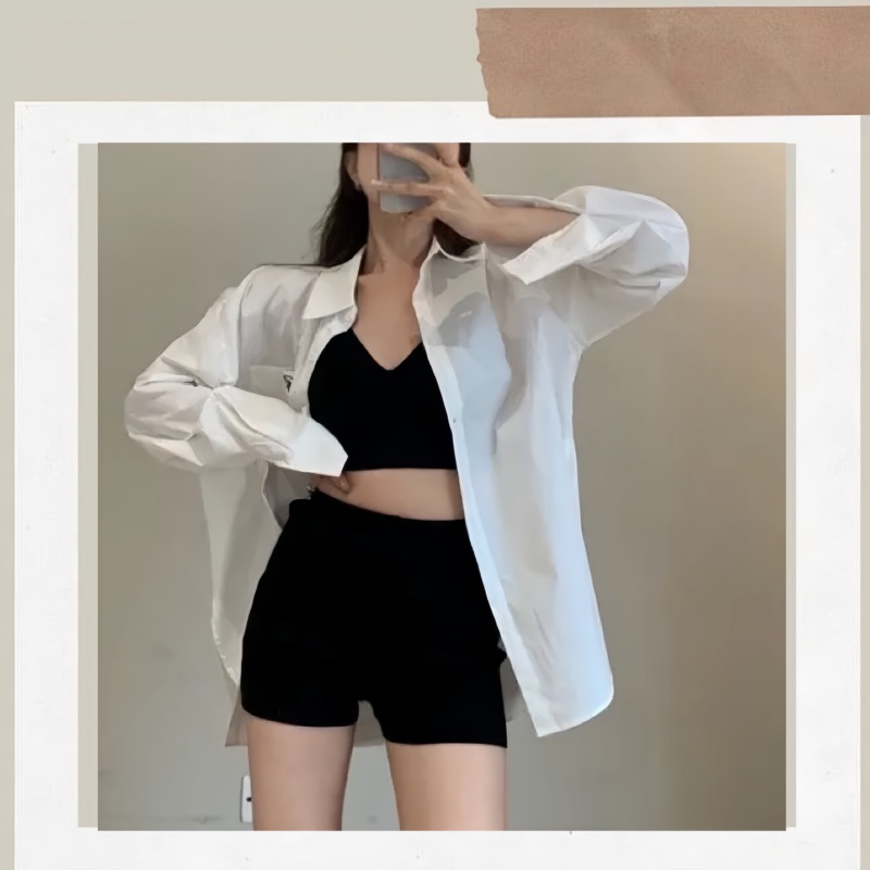 Quần biker dáng ngắn chất cotton co dãn bốn chiều có cả bigsize