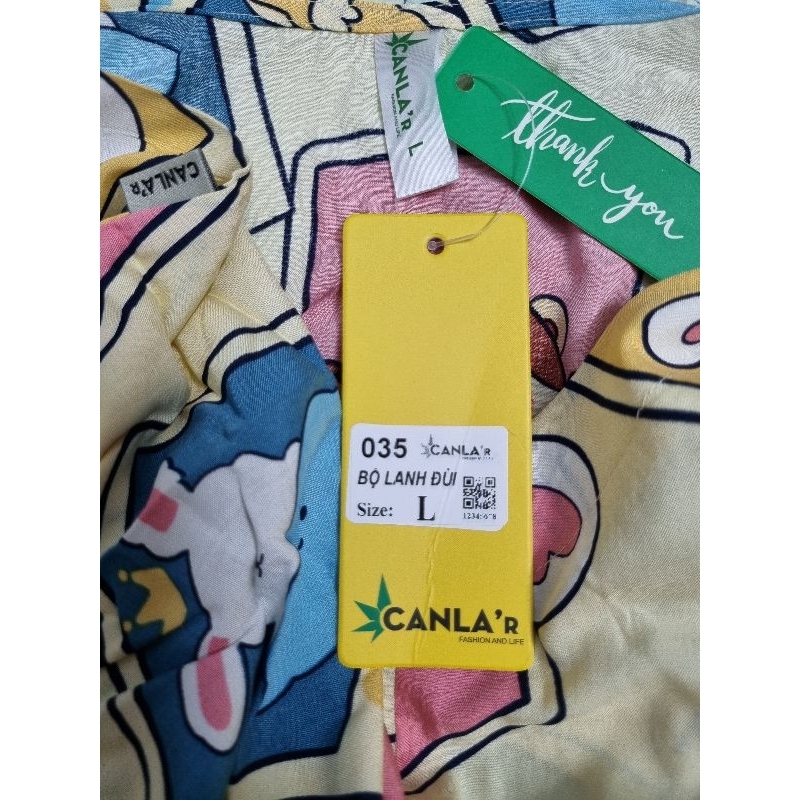 Bộ lanh cộc đùi hãng Canla'r siêu mát giá rẻ