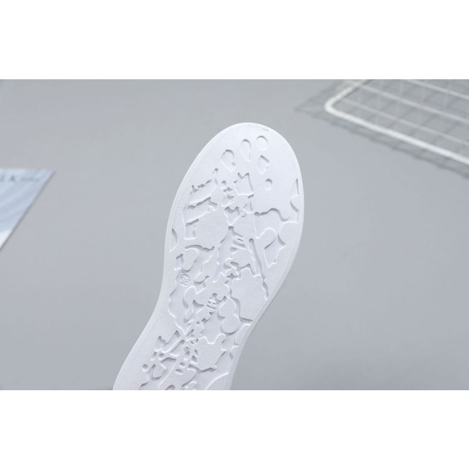 Giày độn đế nữ viền xanh-xám 2 màu cao cấp giày đế độn 7cm phong cách hàn quốc siêu êm chân