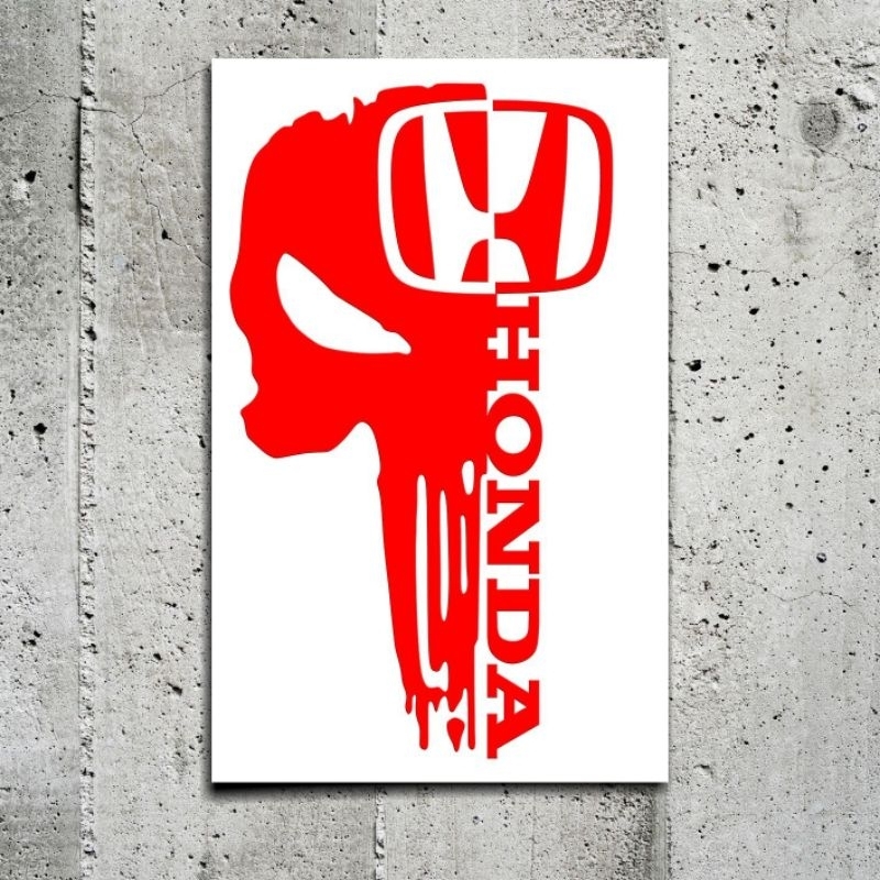 DECAL TEM LÔGÔ TRANG TRÍ CHỮ HONDA DÁN XE ÔTÔ PHONG CÁCH CỰC CHẤT