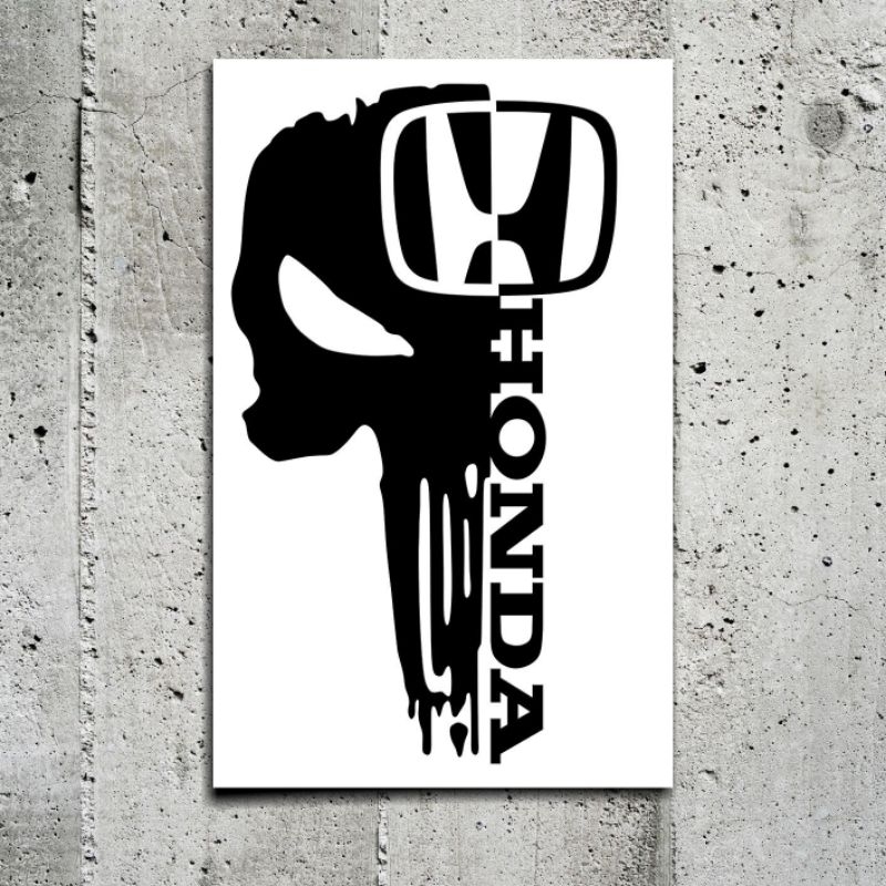 DECAL TEM LÔGÔ TRANG TRÍ CHỮ HONDA DÁN XE ÔTÔ PHONG CÁCH CỰC CHẤT