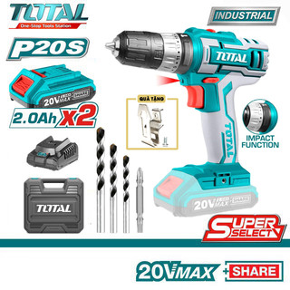 MÁY KHOAN BÚA DÙNG PIN TOTAL 20V PS20 TIDLI200215