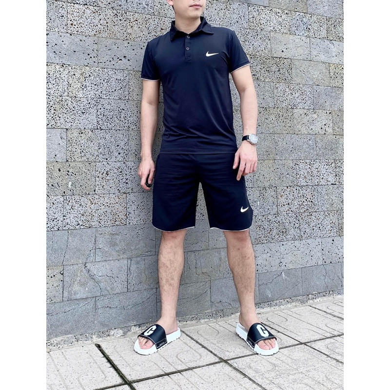 Bộ Thể Thao Nam Chất Vải Thun Lạnh Co Giãn 4 Chiều Thoáng Mát Thấm Hút Mồ Hôi