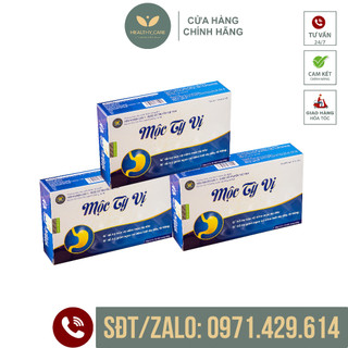 Combo 3 hộp dạ dày mộc tỳ vị - giảm đau dạ dày, hết trào ngược - hộp 3 vỉ