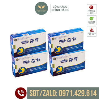 Combo 4 hộp dạ dày mộc tỳ vị - giảm đau dạ dày, hết trào ngược - hộp 3 vỉ