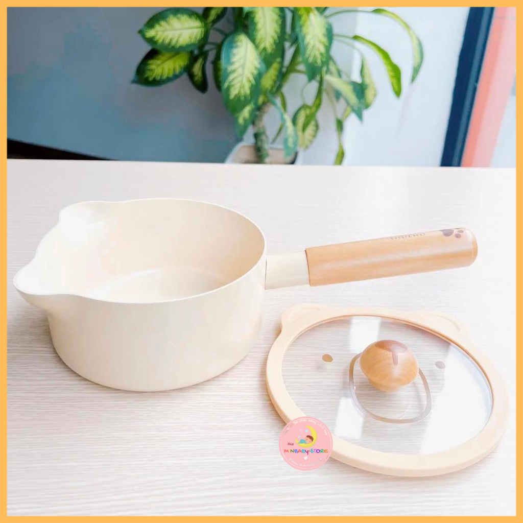 Quánh Shueho nấu cháo cho bé 16cm các loại bếp: gas, từ, hồng ngoại…a