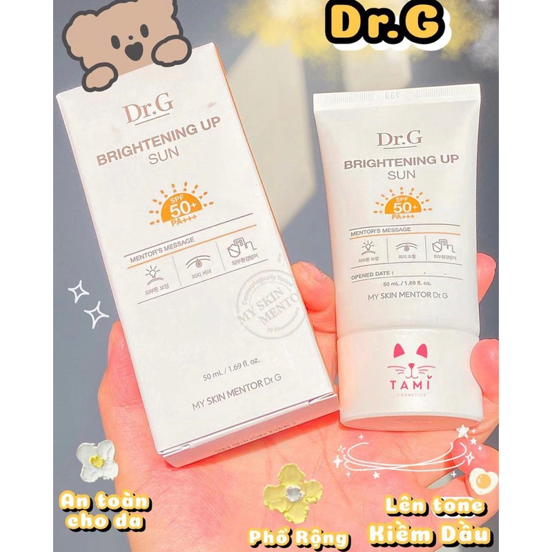 Kem Chống Nắng Dr.G Brightening Up Sun SPF50+ PA+++