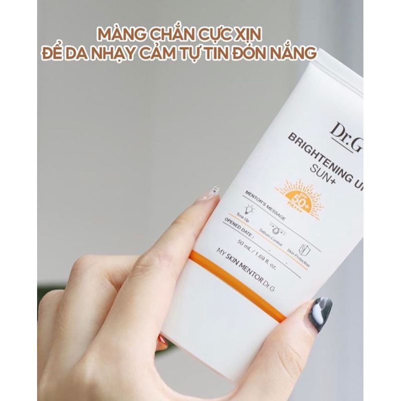 Kem Chống Nắng Dr.G Brightening Up Sun SPF50+ PA+++