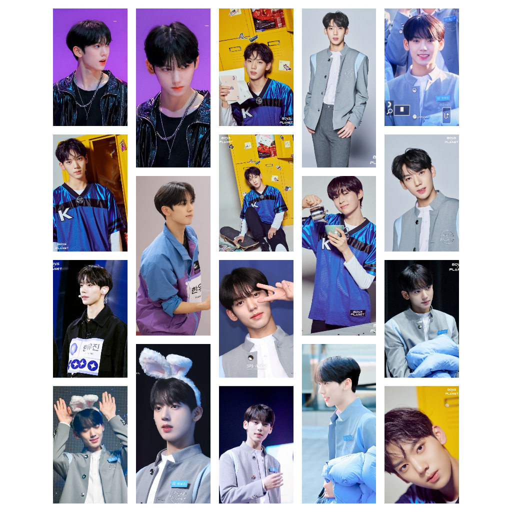 Lomo card 18 ảnh Boys Planet - Han Yujin