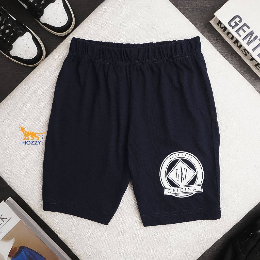 ☘  Quần đùi thun bé trai GAP quần short cotton cho bé 25 – 55KG