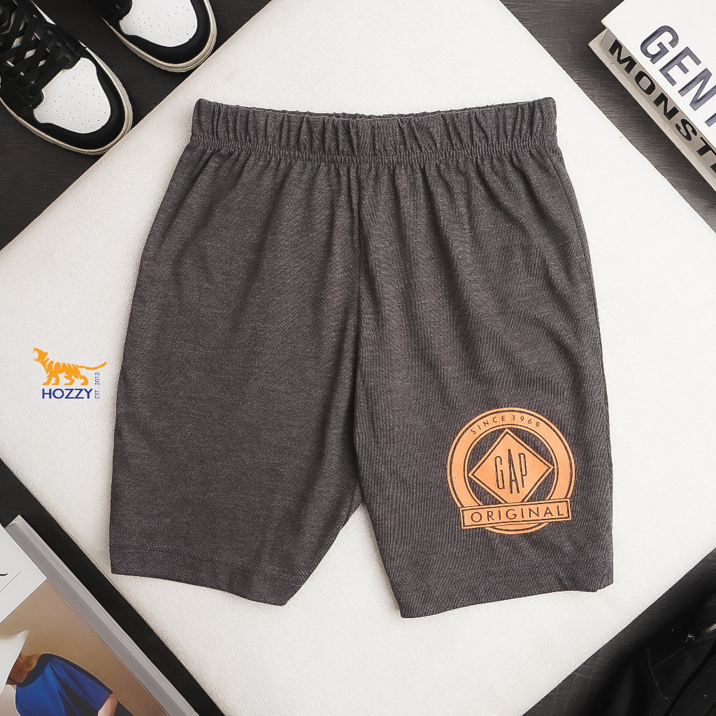 ☘  Quần đùi thun bé trai GAP quần short cotton cho bé 25 – 55KG