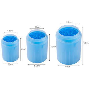 Cốc rửa chân cho chó mèo silicone