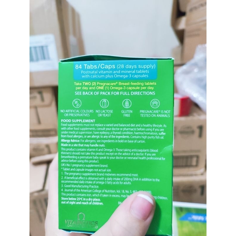 Vitamin Pregnacare Breast-feeding Sau sinh