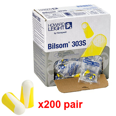 1 hộp 200 đôi Nút bịt tai chống ồn 3M 1100 không dây - nút nhét tai giảm tiếng ồn mút xốp mềm mại khi sử dụng