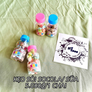 Kẹo sỏi tuổi thơ chai