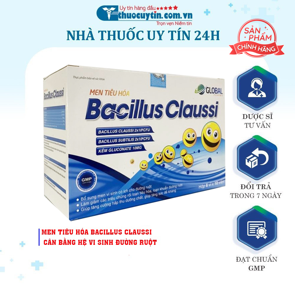 Lợi khuẩn Bacillus clausii hỗ trợ xử lý rối loạn tiêu hoá