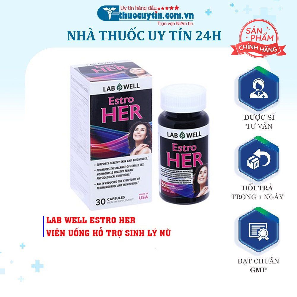 LAB WELL ESTRO HER TĂNG CƯỜNG SINH LÝ NỮ