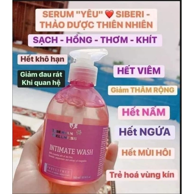 DUNG DỊCH VỆ SINH THẢO MỘC SIBERIAN WELLNESS Intimate Wash