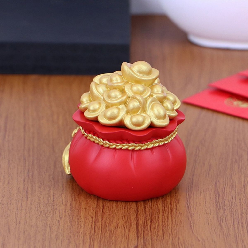 [FREESHIP] Hũ Đựng Gạo Muối Nước Thần Tài Chum Chiêu Tài Lộc May Mắn Trang Trí Bàn Thờ Thần Tài.