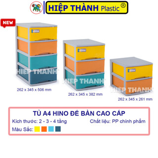 Dòng Sản Phẩm Hộp Tủ Nhựa Mini Để Bàn Cao Cấp - Hộp Tủ Nhựa A4 Để Bàn Làm Việc - Nhựa Hiệp Thành Chính Hãng