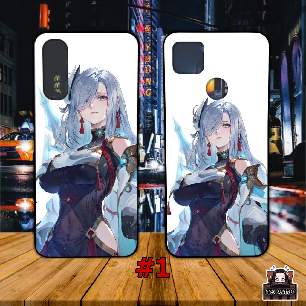 Ốp Lưng XIAOMI Redmi Note 11 11s 11 Pro 10 10s Pro 5G 9 9c 9s 8 11T Pro 12 Pro 12T 10A 10C - Genshin Impact - SHENHE