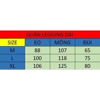 QUẦN LEGGING DÀI [TNT SHOP BIGSIZE 60KG 90KG]