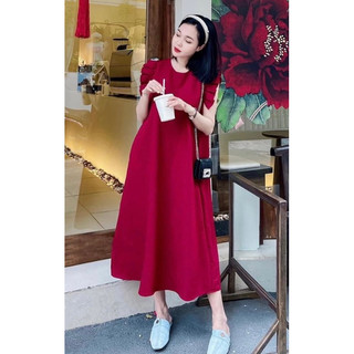 Đầm bầu 2 dây maxi đuôi cá thời trang