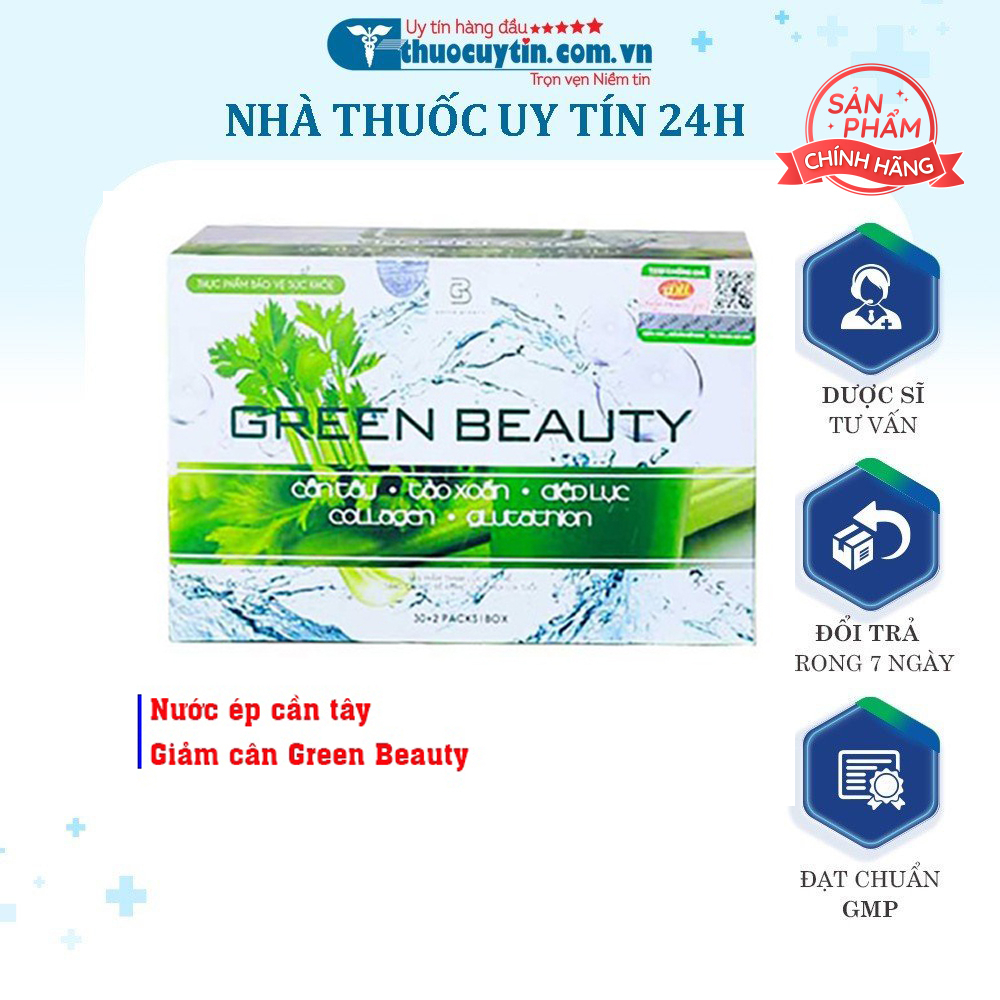 Nước ép cần tây GREEN BEAUTY đẹp dáng đẹp da
