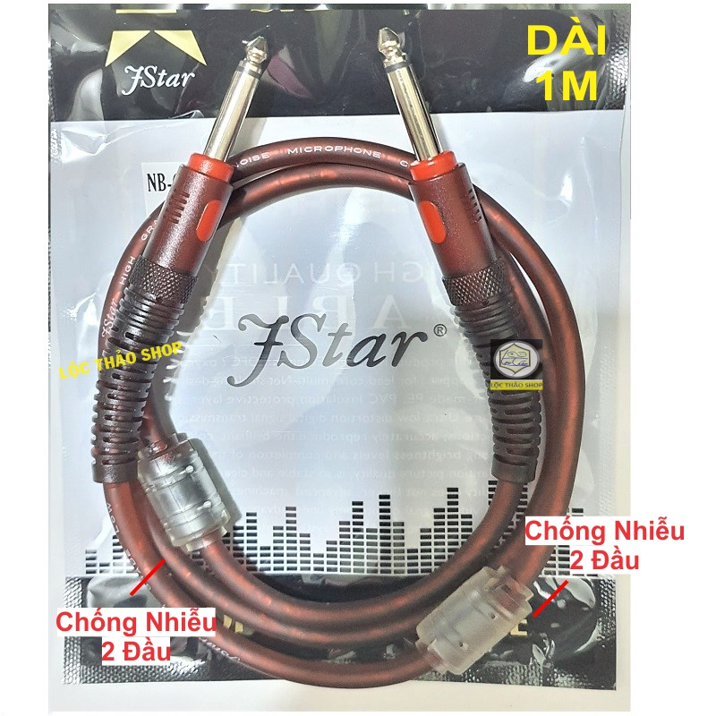 Cáp 2 đầu 6.5 dài 1M 3M 5M Chống Nhiễu Jstar