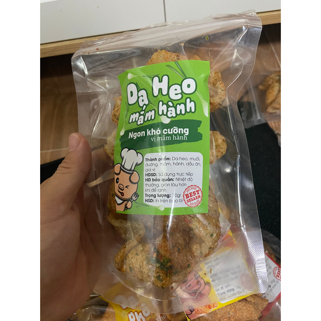 COMBOO 3 BỊCH DA HEO TỎI ỚT, MẮM HÀNH, PHOMAI ĂN GIÒN RỐP RỐP