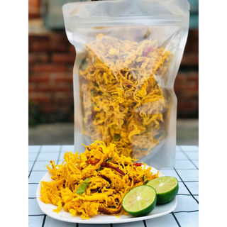 Khô gà lá chanh 100g-250g loại 1 sợi to,dai,không vụn