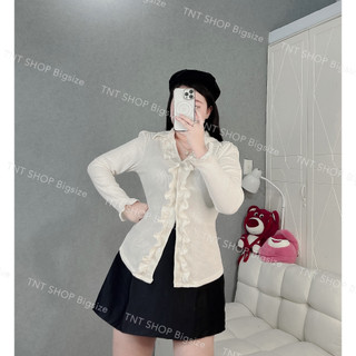 ÁO THUN VIỀN BÈO TAY LOE [TNT SHOP BIGSIZE 60KG 90KG]