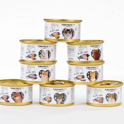 Pate cho mèo King's Pet by Bảo Anh, Pate KingPet Bảo Anh lon 80gr. - Punpun Petshop