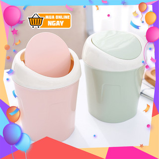 [HSP51] Thùng rác mini để bàn nắp lật 💝⭐[SIÊU SALE][SIÊU TIỆN]✨⚡Thùng rác nhỏ gọn siêu tiện dụng
