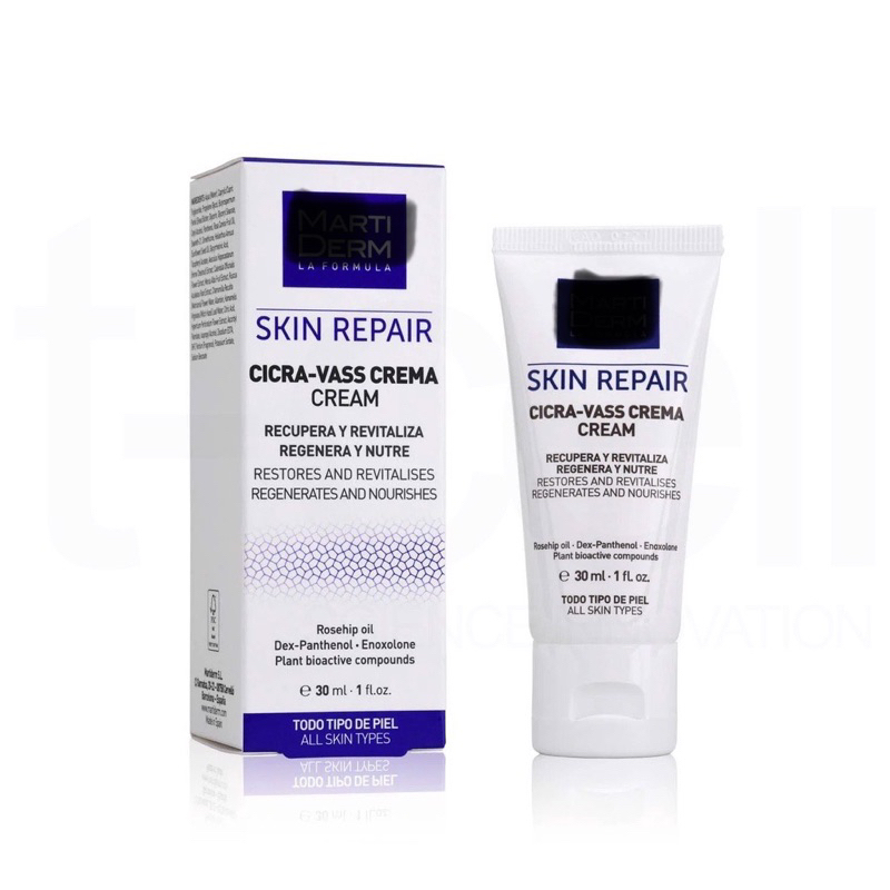 Kem dưỡng B5 Tái tạo và phục hồi da Skin Repair Cicra Vass Cream 30ml