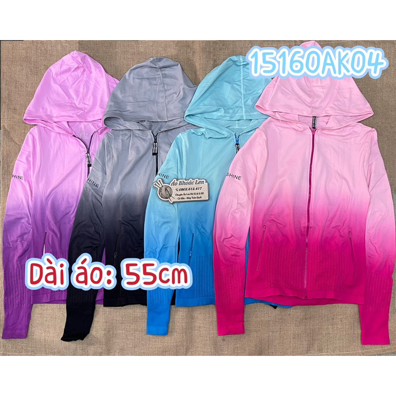 ÁO KHOÁC CHỐNG NẮNG LOANG MÀU
