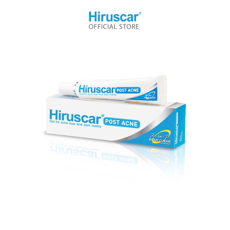 Gel chăm sóc sẹo mụn và mụn thâm Hiruscar Post Acne 5g
