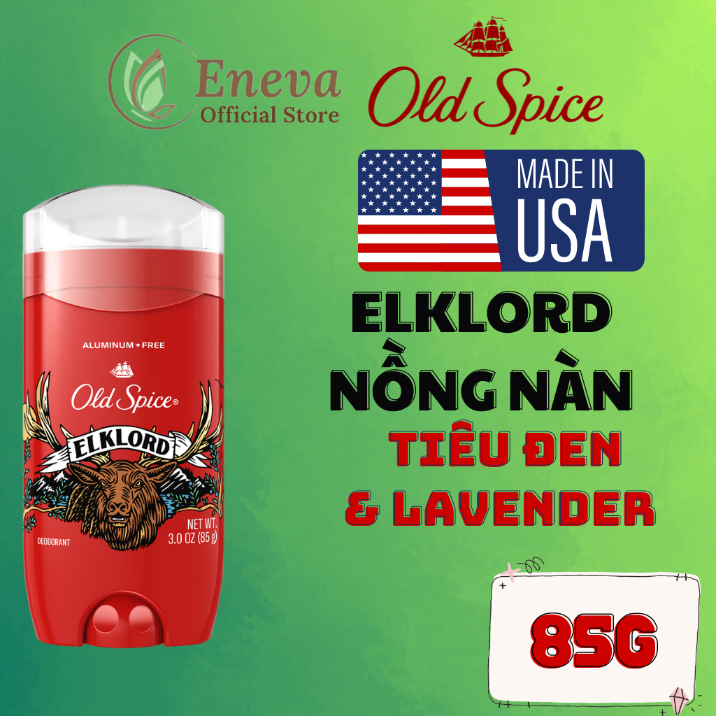 Lăn Khử Mùi Old Spice Nam Không Ố Vàng Áo, Sáp Khử Mùi Old Spice