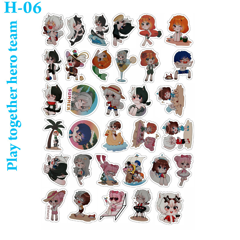 Sticker / Hình dán Hero Team