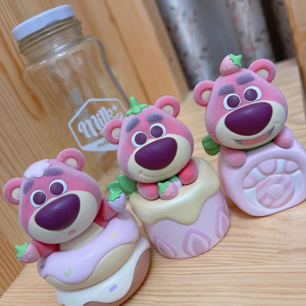 Hộp ngạc nhiên Blindbox mô hình gấu dâu bánh kem lạ mắt dễ thương Hàng sẵn _ Ting Ting