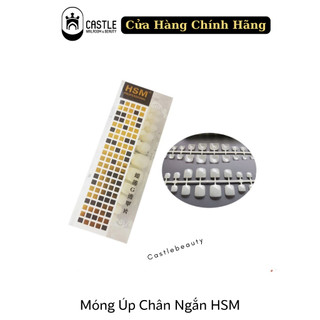 Móng Úp Chân Ngắn HSM Hộp 500 Móng