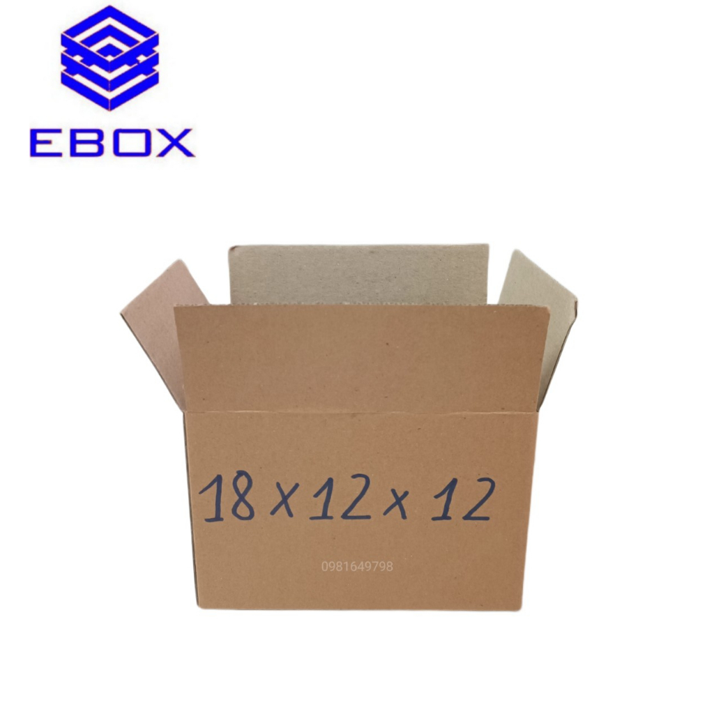 18x12x12 Hộp carton đóng hàng