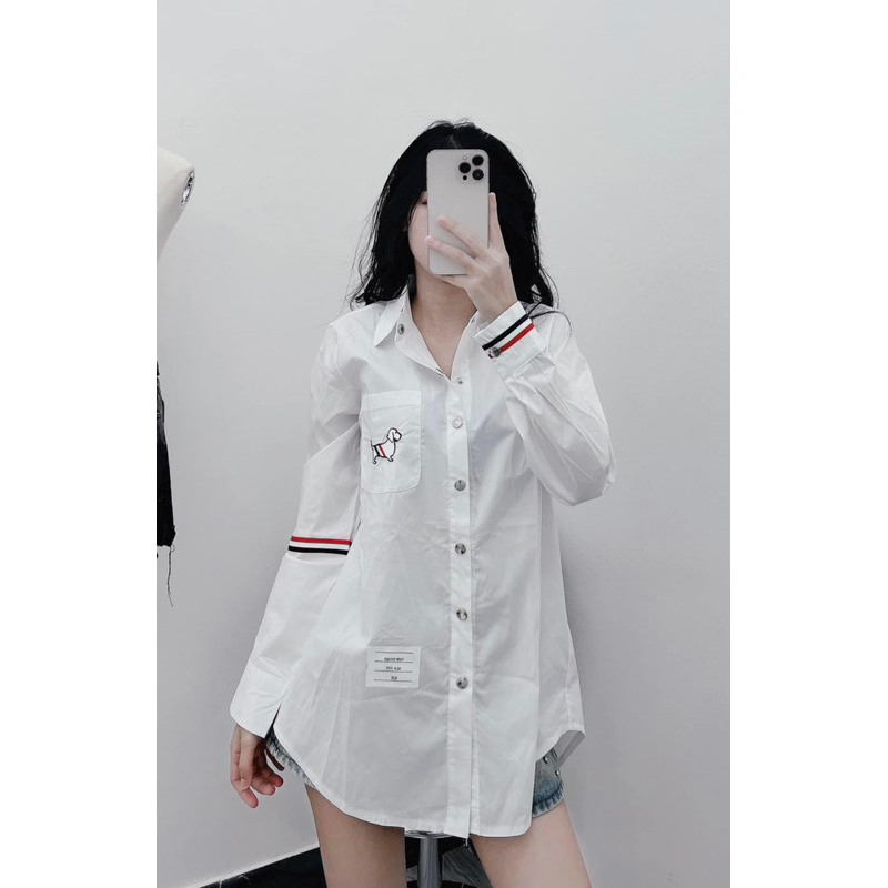 Áo sơ  mi thom  kẻ hot  hot ms :4123