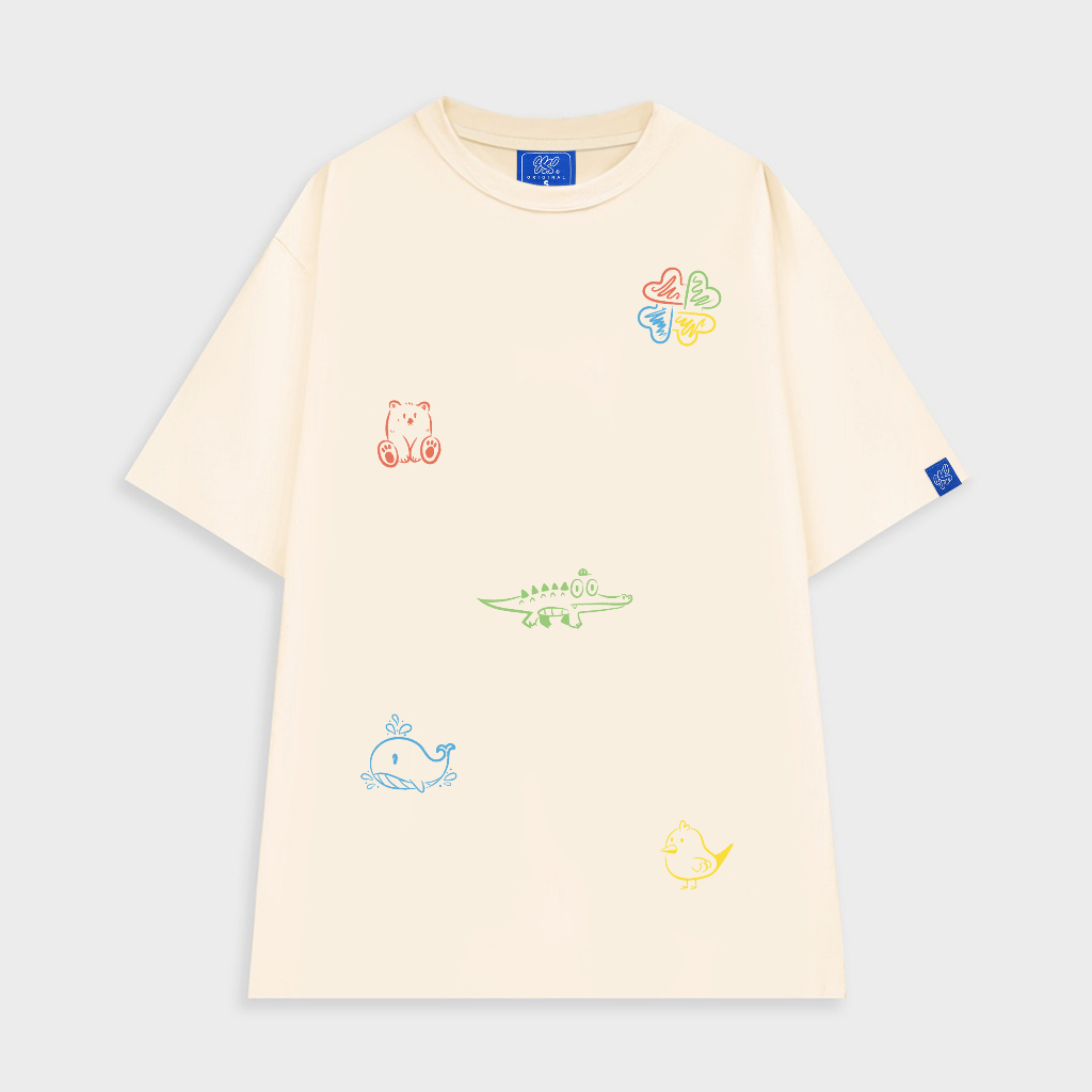 Áo Thun Local Brand Unisex 8YO Mini Zoo Tee