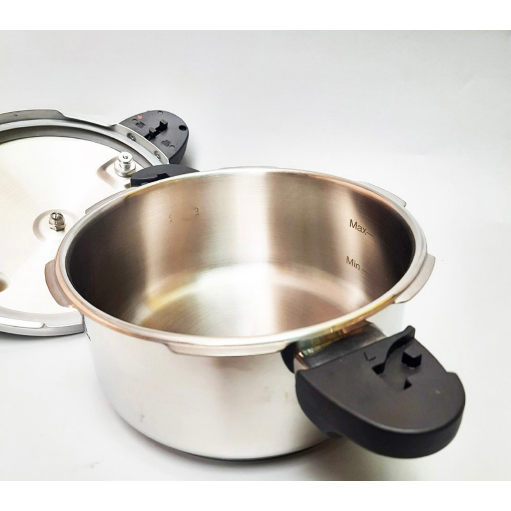 NỒI ÁP SUẤT INOX LOCKNLOCK LYD2182  - HÀNG CHÍNH HÃNG