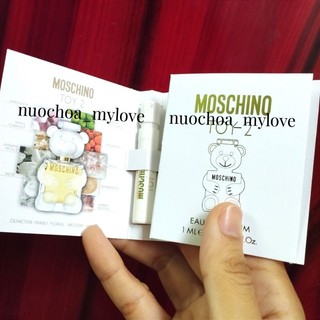 Vial nước hoa moschino toy 2 edp